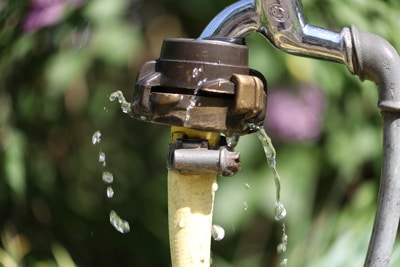 Wasseranschluss im Garten